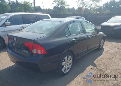 2007 Honda Civic Lx from USA, damaged, VIN 2HGFA16537H312255